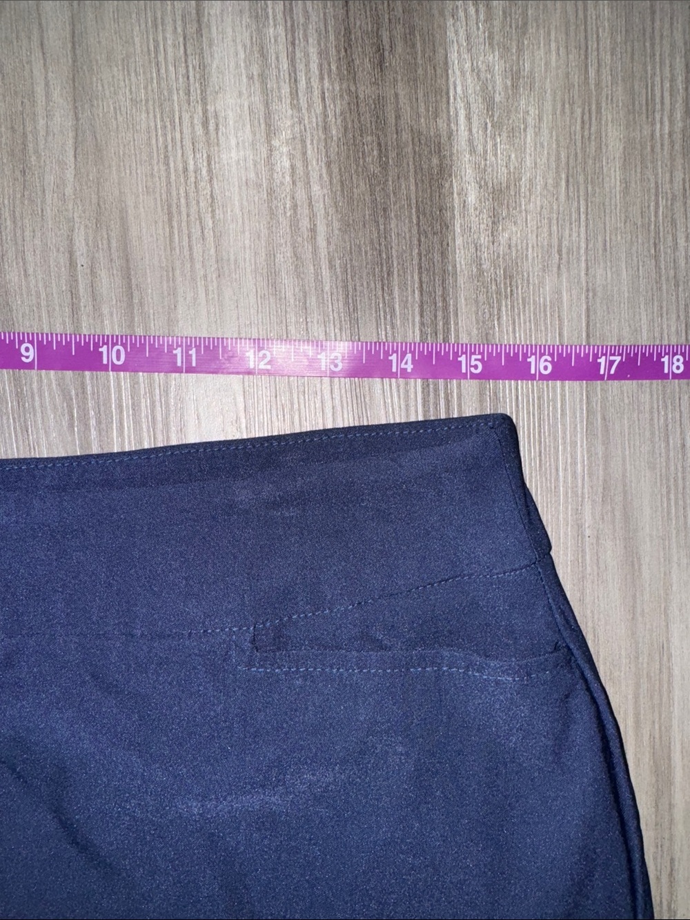 Lulu-B 12 navy blue skirt skort womens casual golf walking stretch pull on - Picture 3 of 7